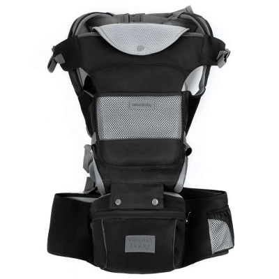 Эрго-рюкзак Хипсит Carry AmaroBaby чёрный 1